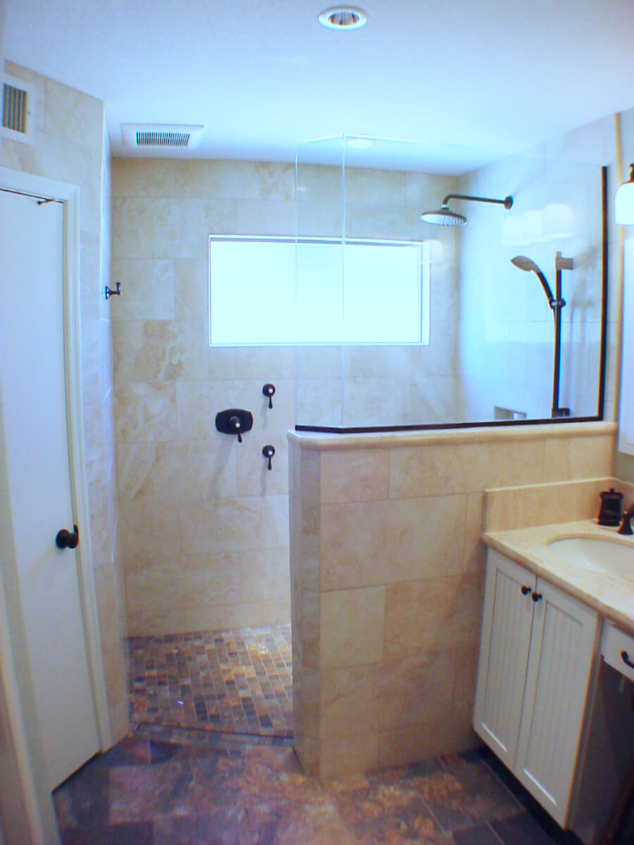 Mesa Walk in Shower (zero entry) Shower and Bath Connection, LLC